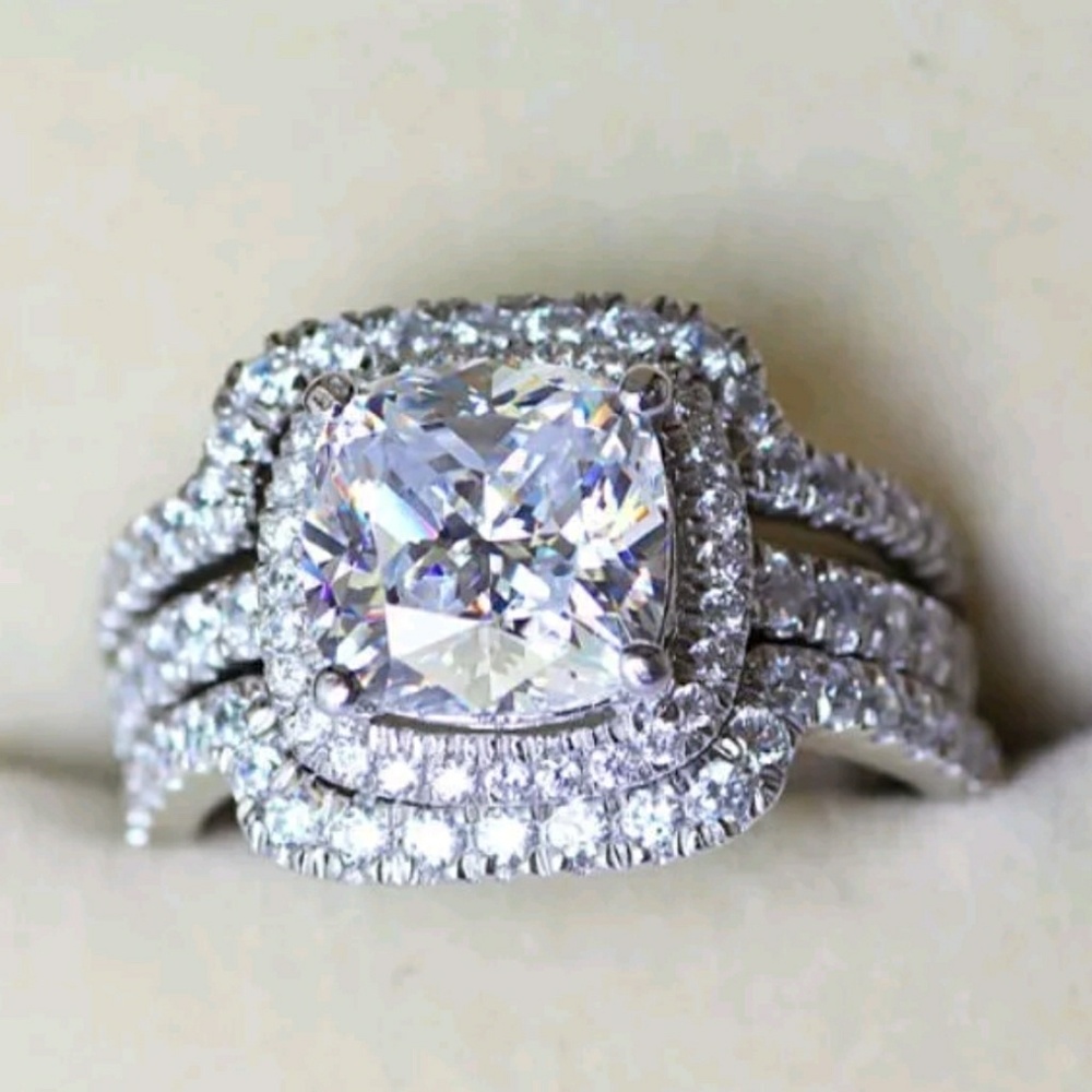 925 sterling silver stamped weeding ring